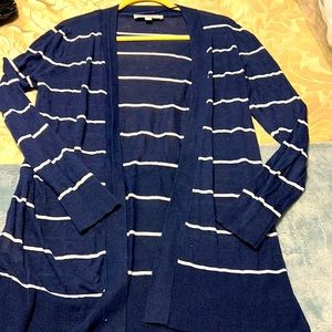 Loft lightweight open cardigan.